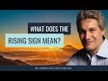 What does the rising sign mean w christopher renstrom