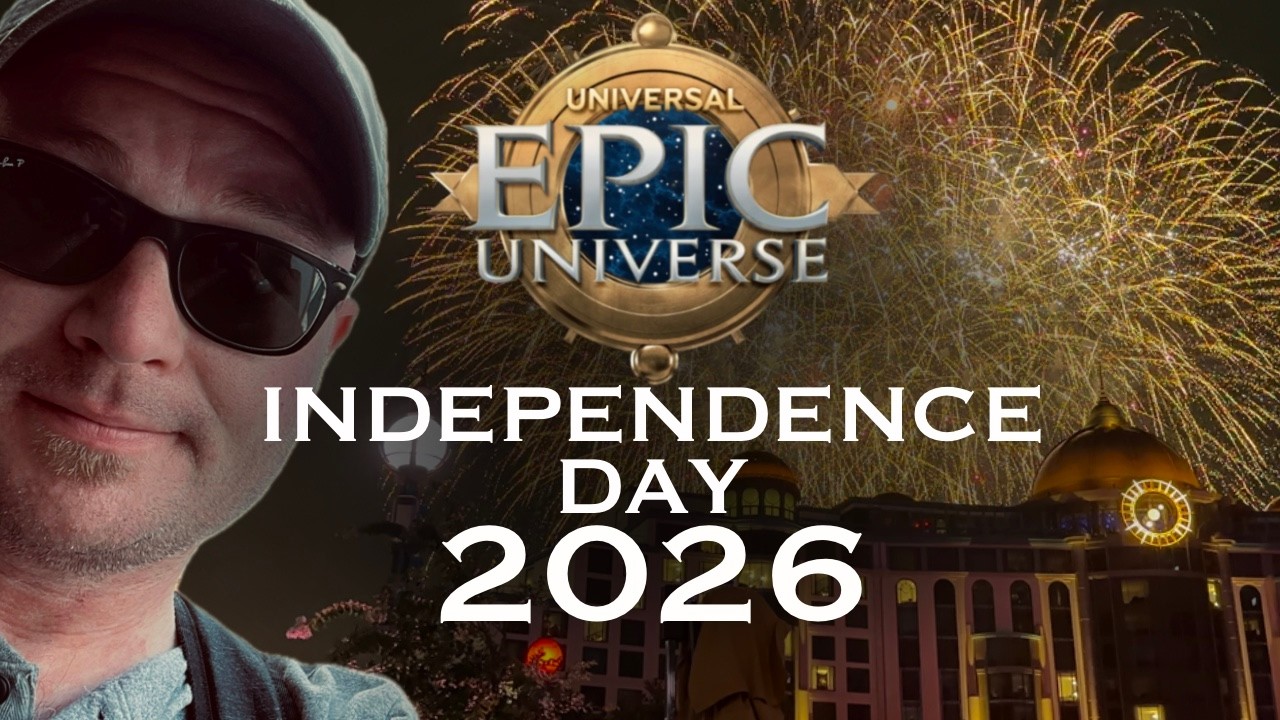 Epic Universe 4th of July 2026 - Fireworks, Low Crowds, Riding EVERYTHING! - 4K