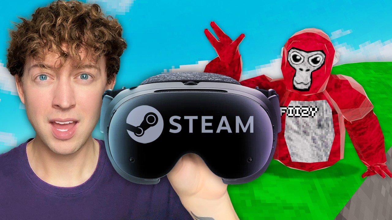Playing Gorilla Tag on the Steam Frame VR