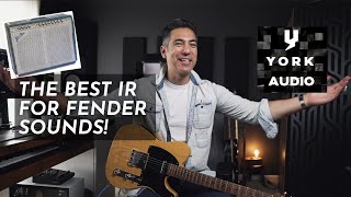 The BEST IR for Fender Sounds | York Audio & Strymon Iridium