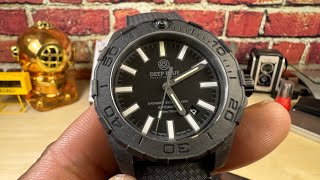 Deep Blue Stealth OPS Carbon Case 44mm