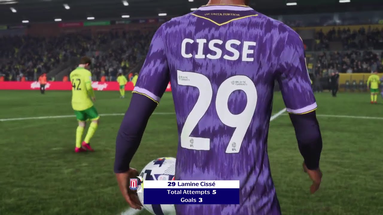 #16 EA SPORTS FC 26 EFL CHAMPIONSHIP NORWICH CITY VS STOKE CITY