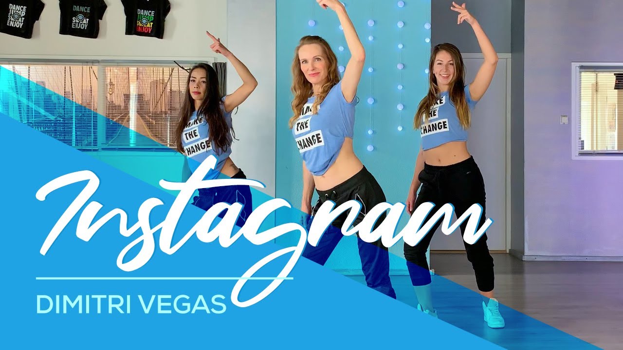 Dimitri Vegas - Instagram - Easy Fitness Dance Video - Choreography - Coreo