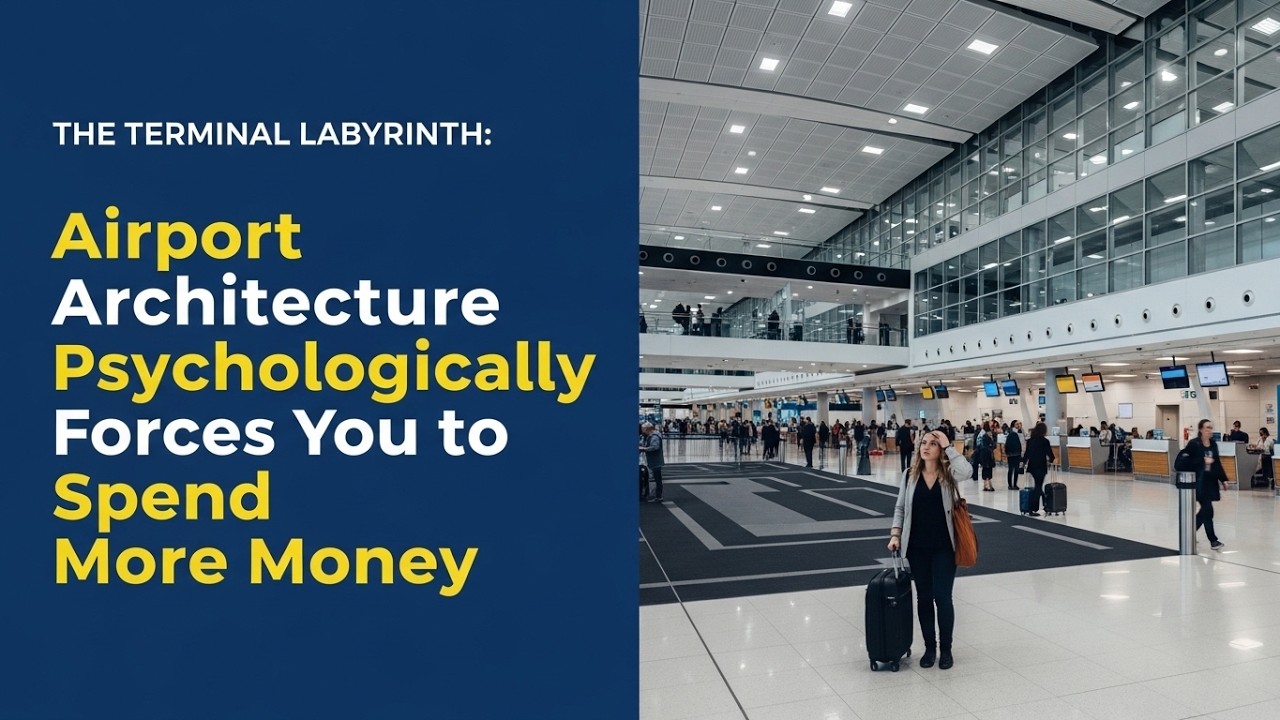 Are You Falling for Airport Architects' Psychological Tricks?