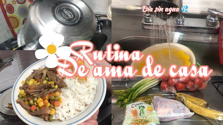 🌼ASI SON MIS DIAS || DIA SIN AGUA || RUTINA DE LIMPIEZA #limpiaconmigo #amadecasa #almuerzocasero