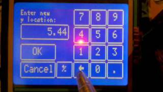 Touchscreen controller for DIY CNC