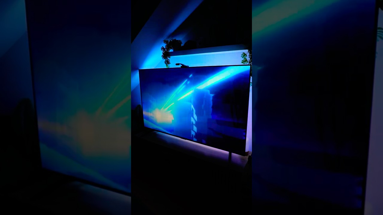 Le Secret pour une Immersion totale !! 🤯 Lien en bio ! 🔗 #ambientlighting #govee #homecinema