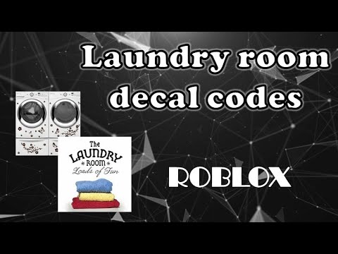 Laundry Room Decal Codes Work At A Pizza Place Roblox Youtube - roblox bloxburg laundry room decals