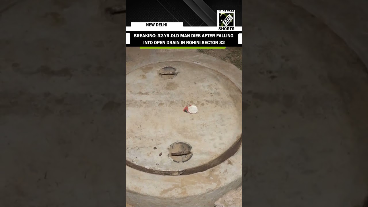 Срочное сообщение: 32-летний мужчина погиб, упав в открытую канаву в районе Рохини, сектор-32.