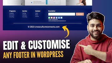 Easily Edit Footer in any WordPress Theme!