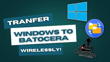 How To Transfer Games & ROMs From Windows To Batocera Wirelessly !