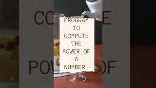 Famous Python program to compute the power of a numbers. #shortsvideo Net Worth