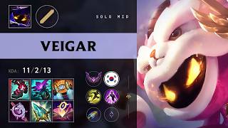 Veigar Mid vs Orianna - KR Master Patch 26.15