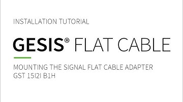Wieland Tutorial - Mounting a 2 pole power+ DALI adapter on a gesis® NRG flat cable