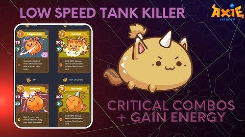 Axie Infinity: Energy Combo Wall Breaker.