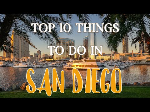Vidéo: Photos du centre-ville de San Diego : une visite visuelle
