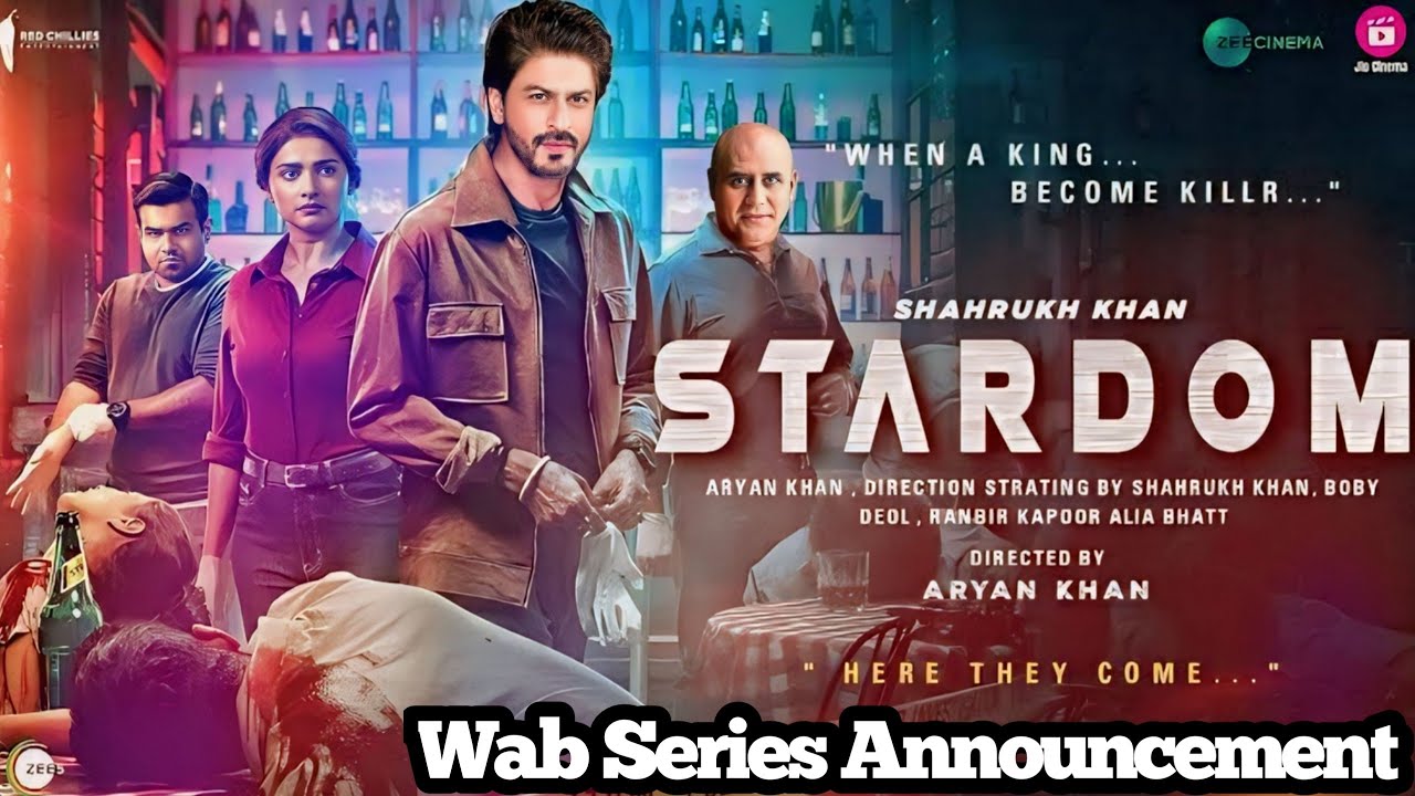 STARDOM - Web Series Announcement | Shahrukh Khan, Aryan Khan | Web ...