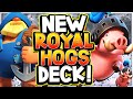 7100+ TOP 200 LADDER with NEW ROYAL HOG DECK! - CLASH ROYALE