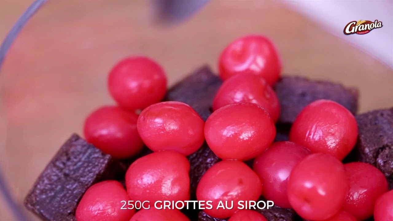 Forêt noire au Brownie Granola