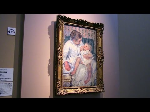 IM動画ニュース 横浜美術館で「メアリー・カサット展」 - YouTube