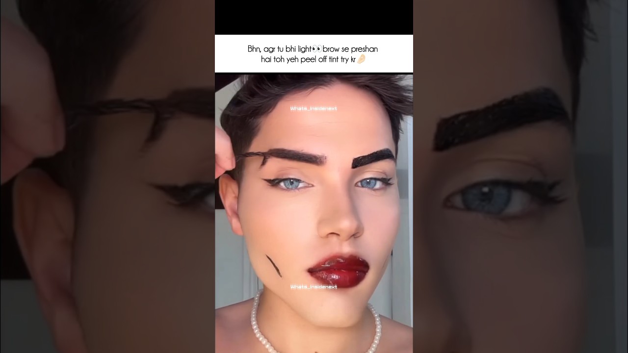 light brow 😱 use this 👄🤌🏻#afufinds #viral #trending #eyes #fyp #peeloff #eyebrow #share #ytshorts