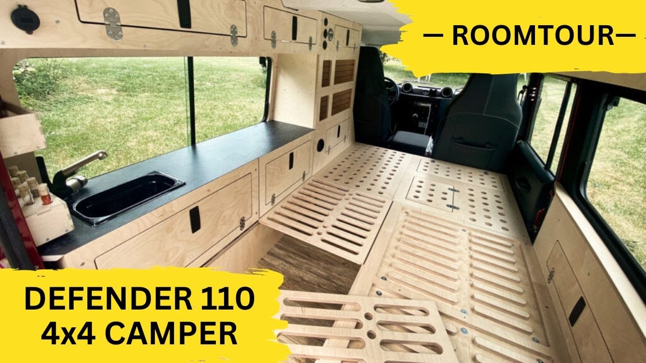 CAMPER ROOMTOUR Land Rover Defender 110 - 4x4 Reisemobil