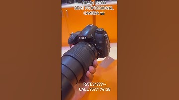NIKON D7000 |SEMI PROFESSIONAL CAMERA| AVAILABLE AT MUTHUKUMARAN CAMERAS #nikon #muthukumarancameras