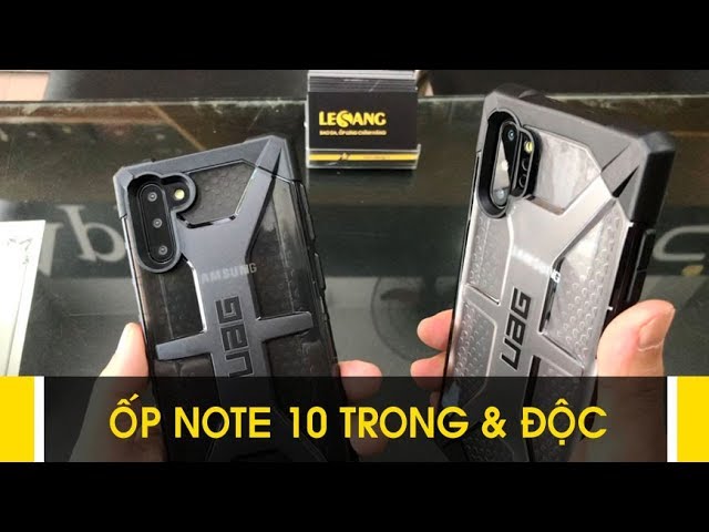 LÊ SANG | Đánh giá Ốp lưng Galaxy Note 10 / Note 10 Plus UAG Plasma trong suốt siêu ngầu