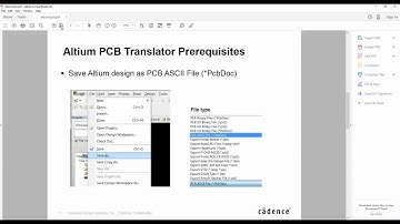 Altium to Cadence PCB Translator