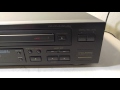Vintage Teac CD-RW22 Compact Disc CD Player/Recorder Demo