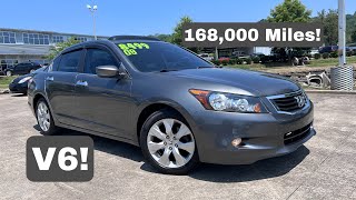 2009 Honda Accord EX-L V6 POV Test Drive & 168,000 Mile Review