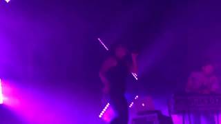 Sylvan Esso sings "Just Dancing" in Denver 2017