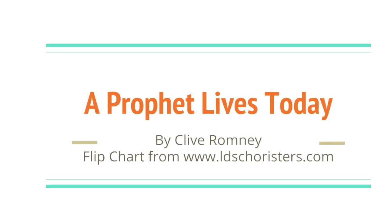 Latter Day Prophets Flip Chart