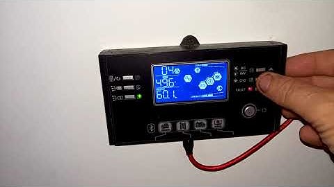 Error 04 (battery low)