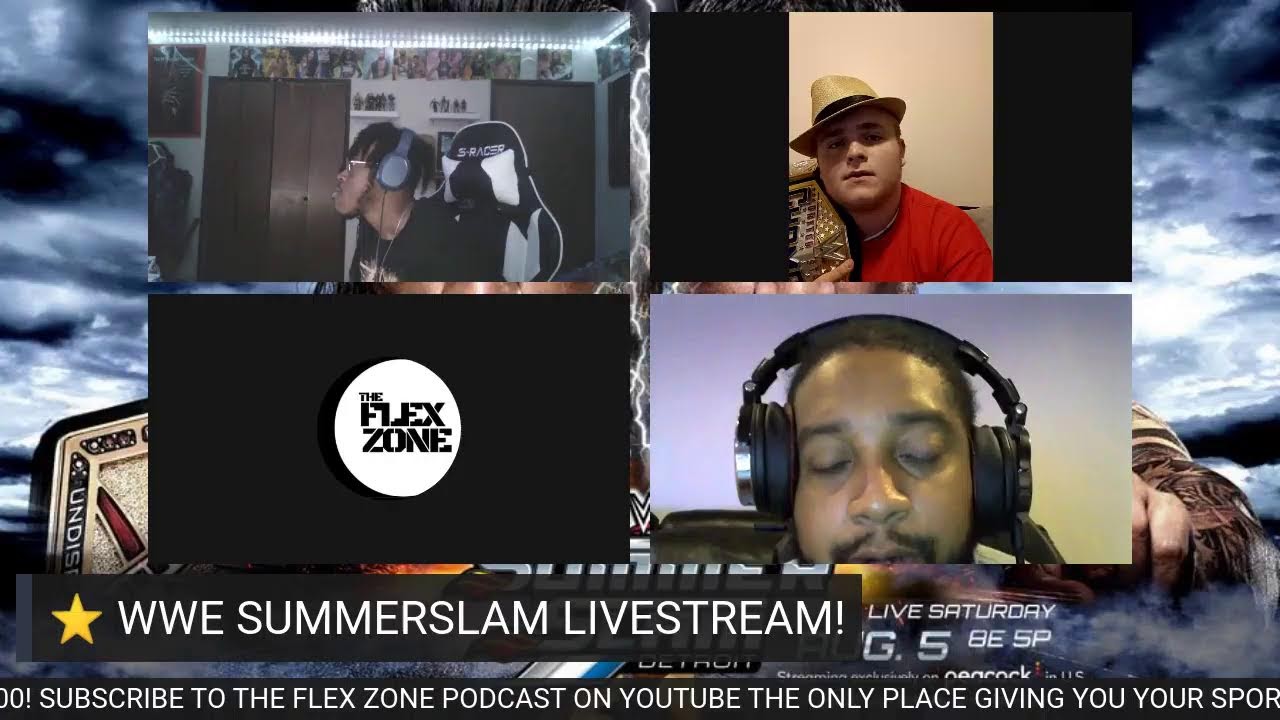 WWE SUMMERSLAM 2023 Live Stream & Reactions