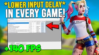 How to Drastically Lower Input Delay in Fortnite - MSI & FSO (Chapter 2 Season 5)