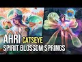 Catseye Spirit Blossom Springs Ahri Skin | League of Legends | Chromas Skin