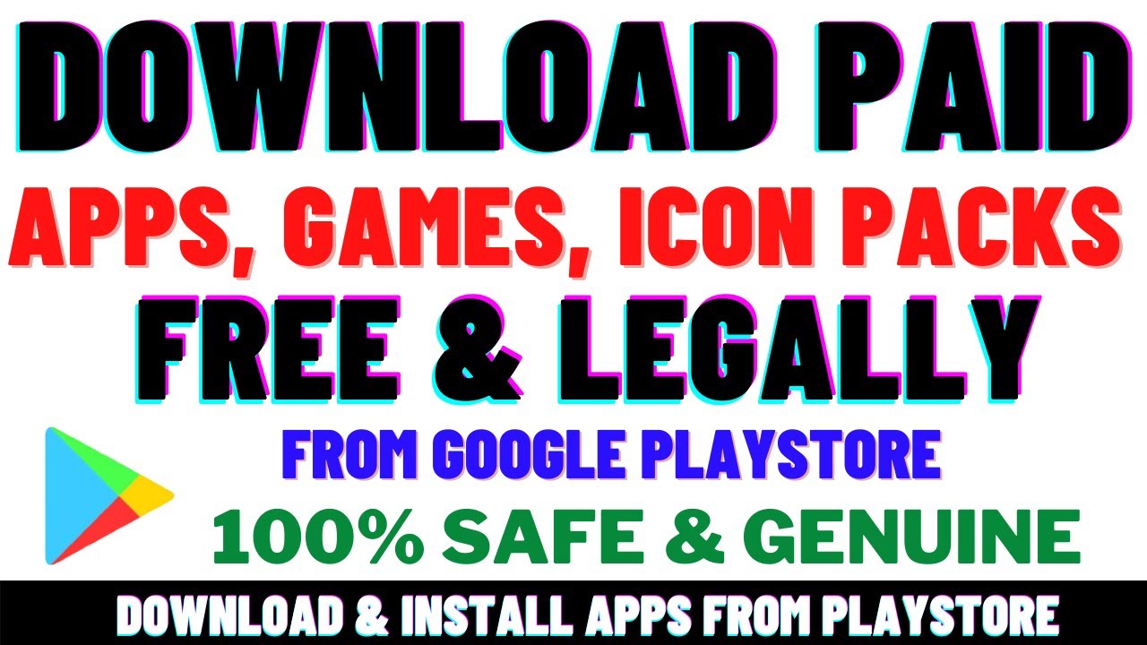 How To Get Paid Apps For Free on Google Play Store | Genuine Way to ...