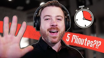 I Made a Song Demo in Less Than 5 MINUTES!?!