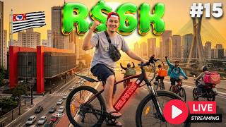 6 MIL EM 30 DIAS ENTREGANDO DE BIKE! ESTAMOS NA META? | FelpsTKS #124