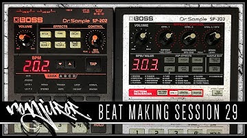 SP-303 SP-202 Boom Bap | BEAT MAKING SESSION No. 29