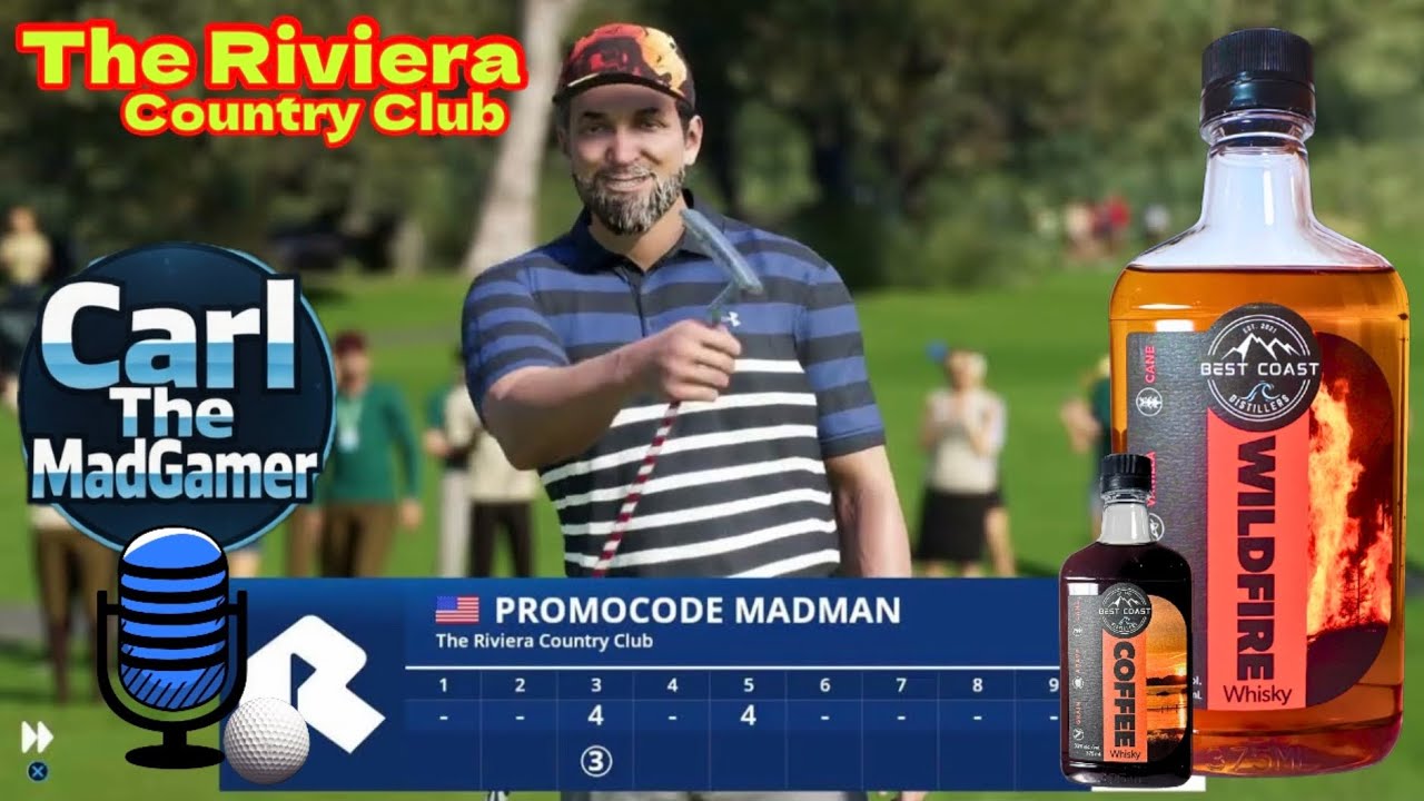 ⛳️The Riviera Country Club🎮 Daily Fore Golf