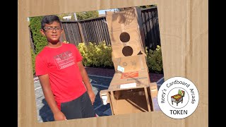 ROEY'S CARDBOARD ARCADE INSPIRED BY CAINE'S ARCADE | KID PERFECT