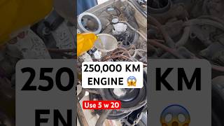 250,000 KM Driven Car! Is 10W-40 Engine Oil Still the Best Choice?