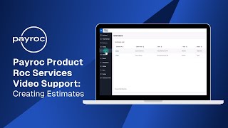 Roc Services Video Support - Payments & More - Creating Estimates
