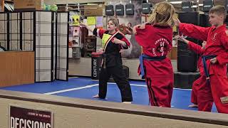 Taekwondo - Reverse Horizontal Elbow Attack