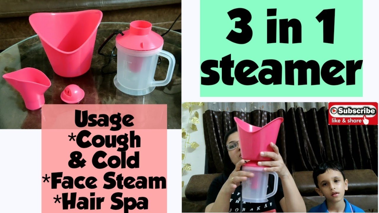 Steamer for cough and cold/Best steamer/Amazon steamer review YouTube