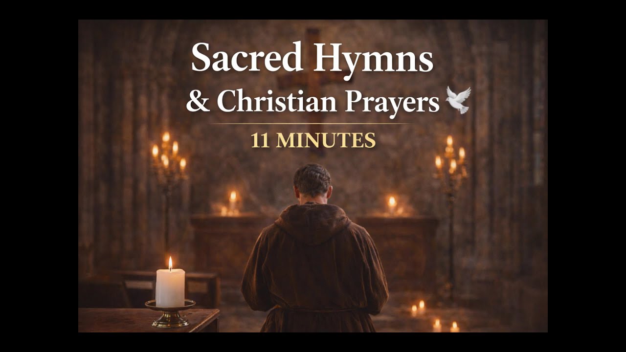 8 Minutes of Sacred Hymns & Christian Prayers | Peaceful Gregorian Chants ✝️🕯️