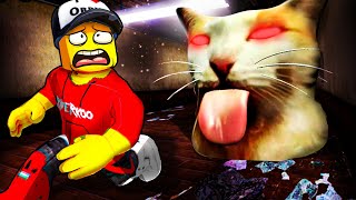 BLEH KOČKA MĚ CHCE SEŽRAT?! - Roblox Escape Bleh Cat