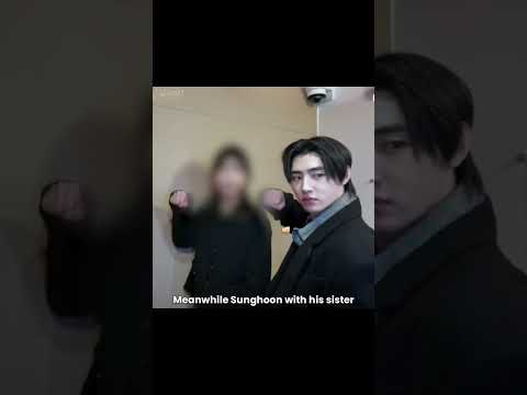 Sunghoon With His Sister Enhypen Sunghoon Kpop Engene 